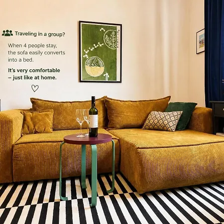 아파트 Homely Nook Centre Nusle 프라하